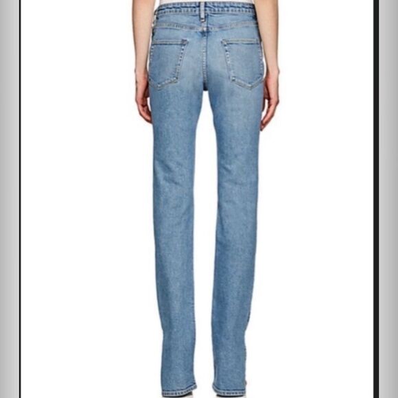 Simon Miller Slim Boot Jeans Blue Medium Wash Size 30 - Picture 2 of 15